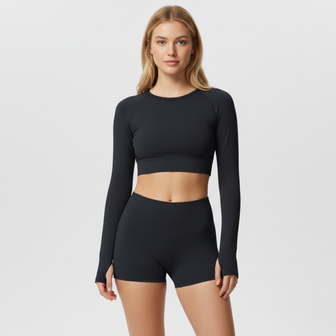 Shorts mit elastischem Bund für Damen