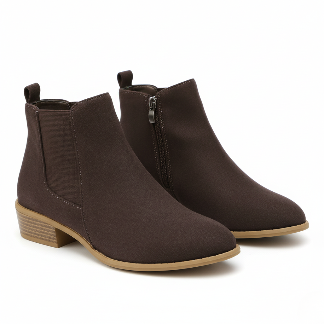 Damen Ankle Boots | Wildlederoptik