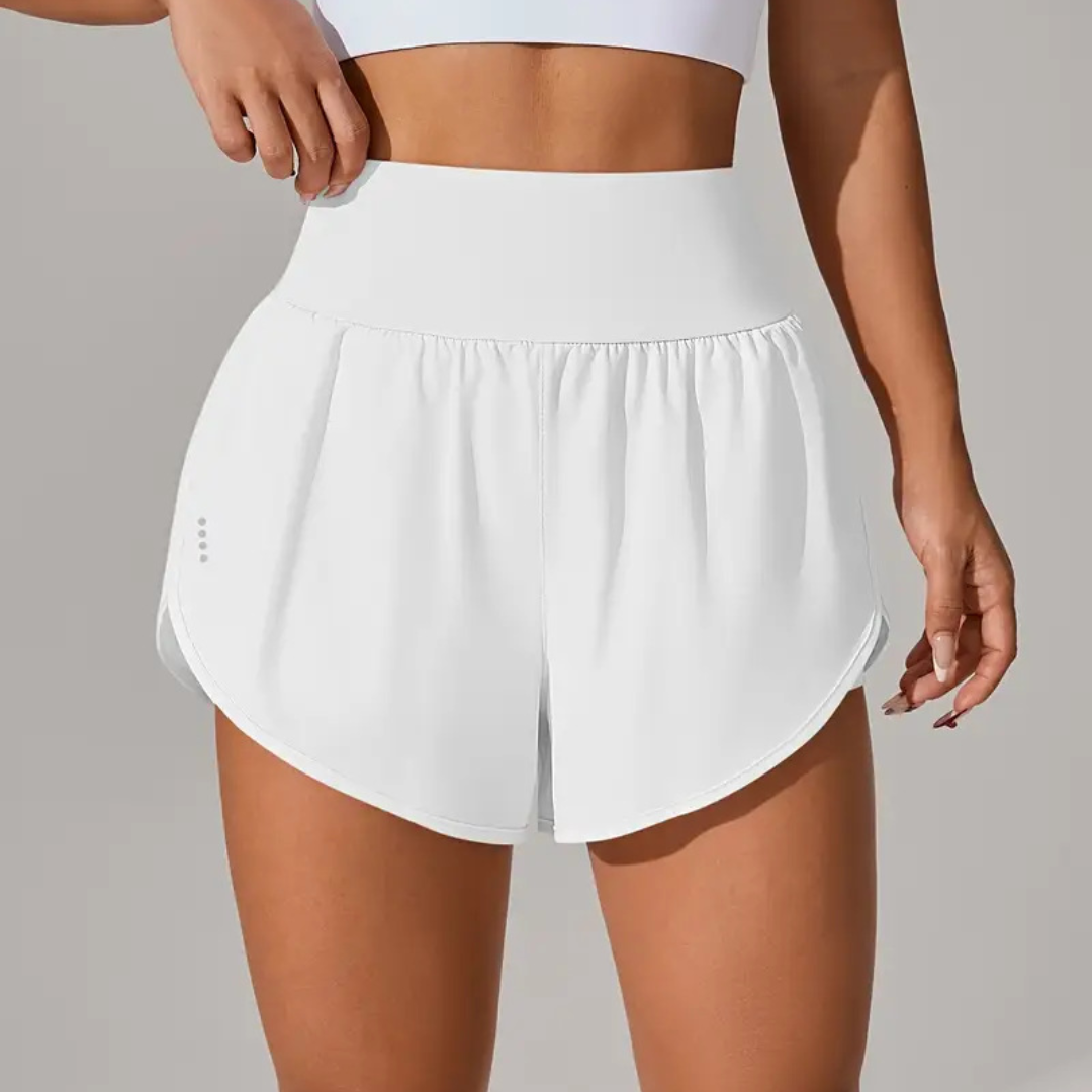 Running Shorts für Damen | Hohe Taillen Sportshorts