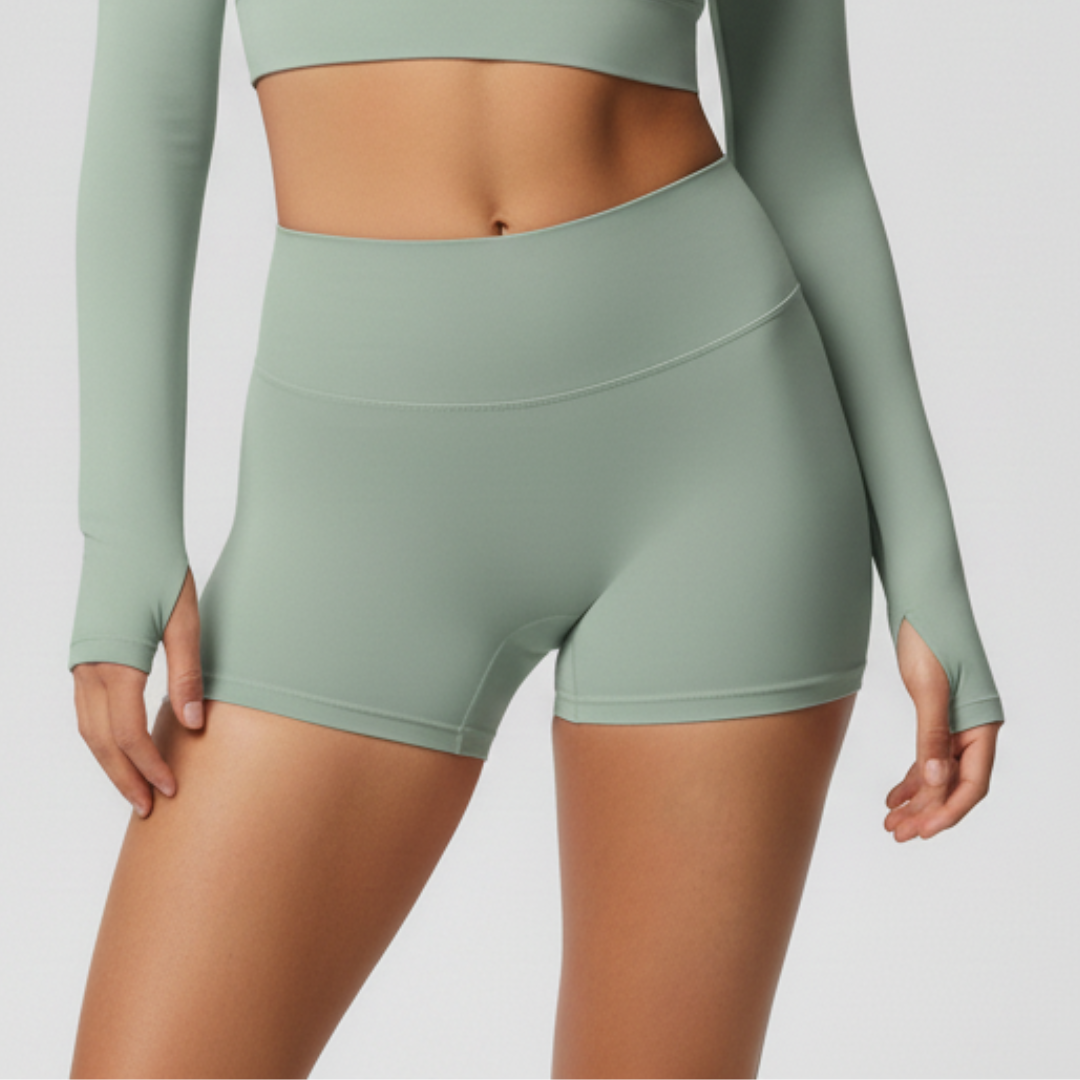 Shorts mit elastischem Bund für Damen