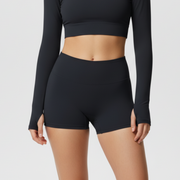 Shorts mit elastischem Bund für Damen