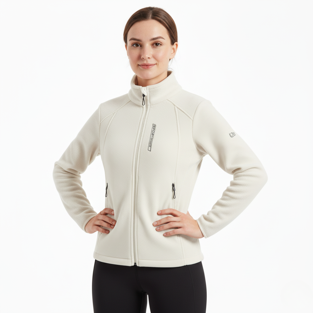 Sport fleece Jacke Damen | Jacke in großen Größen für Outdoor und Freizeit