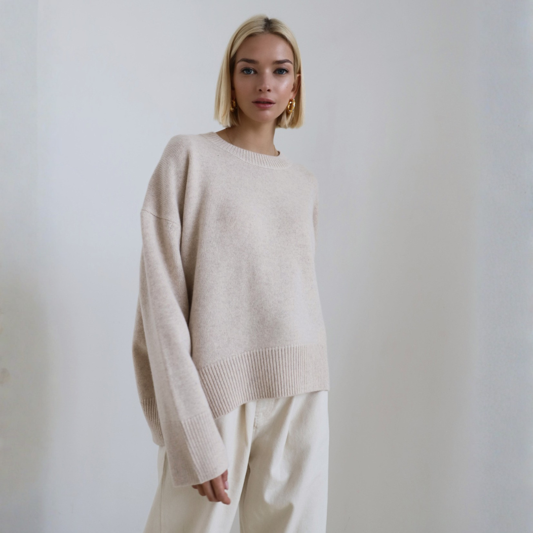 Candyfloss Oversized Pullover für Damen | Lockerer Schnitt