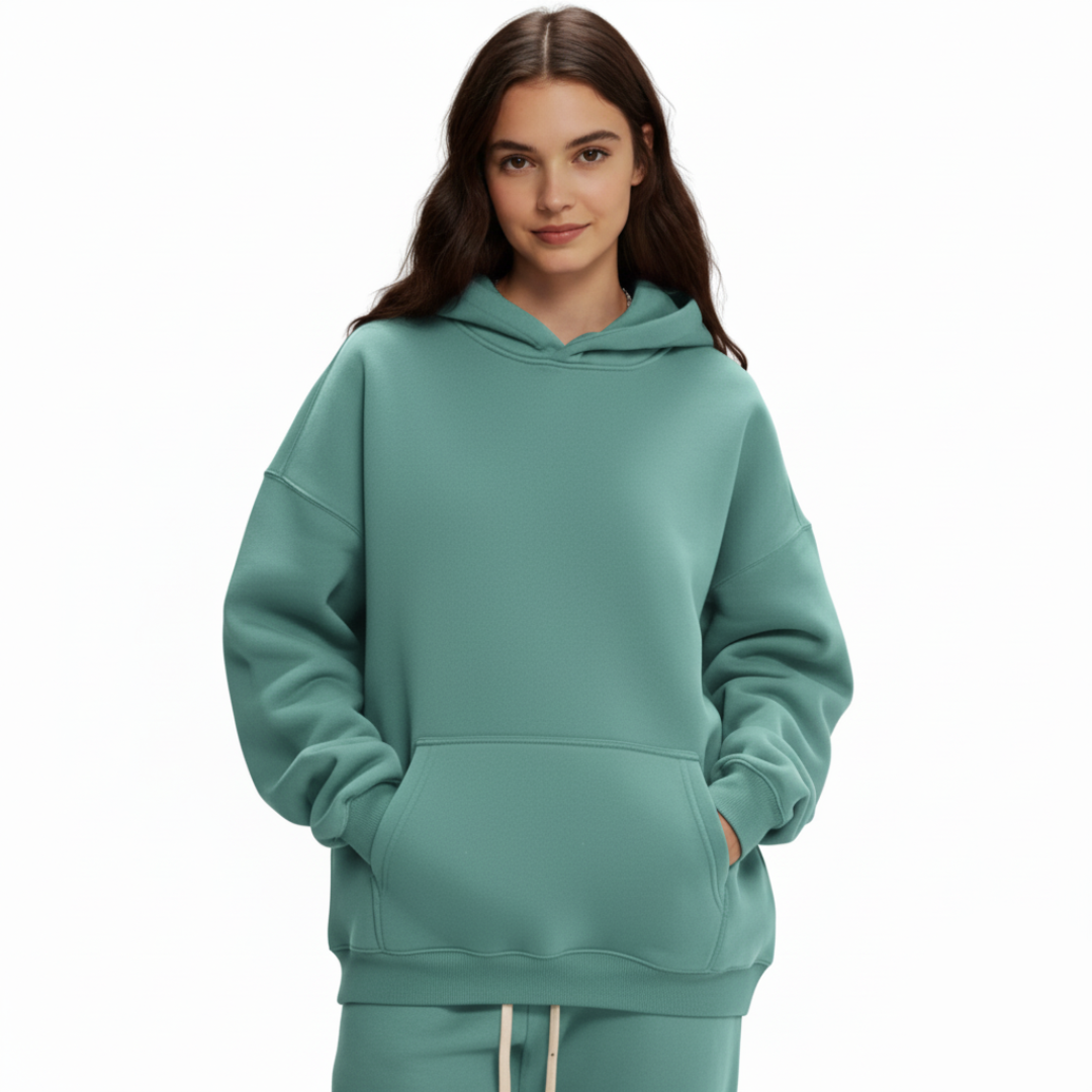 Kapuzenpulli mit normaler Passform für Damen