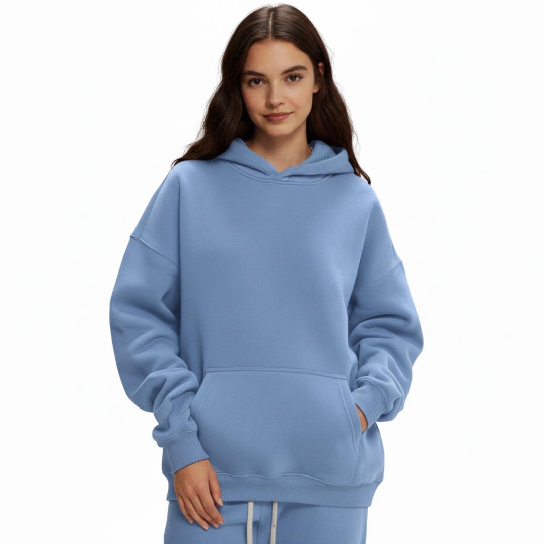 Kapuzenpulli mit normaler Passform für Damen