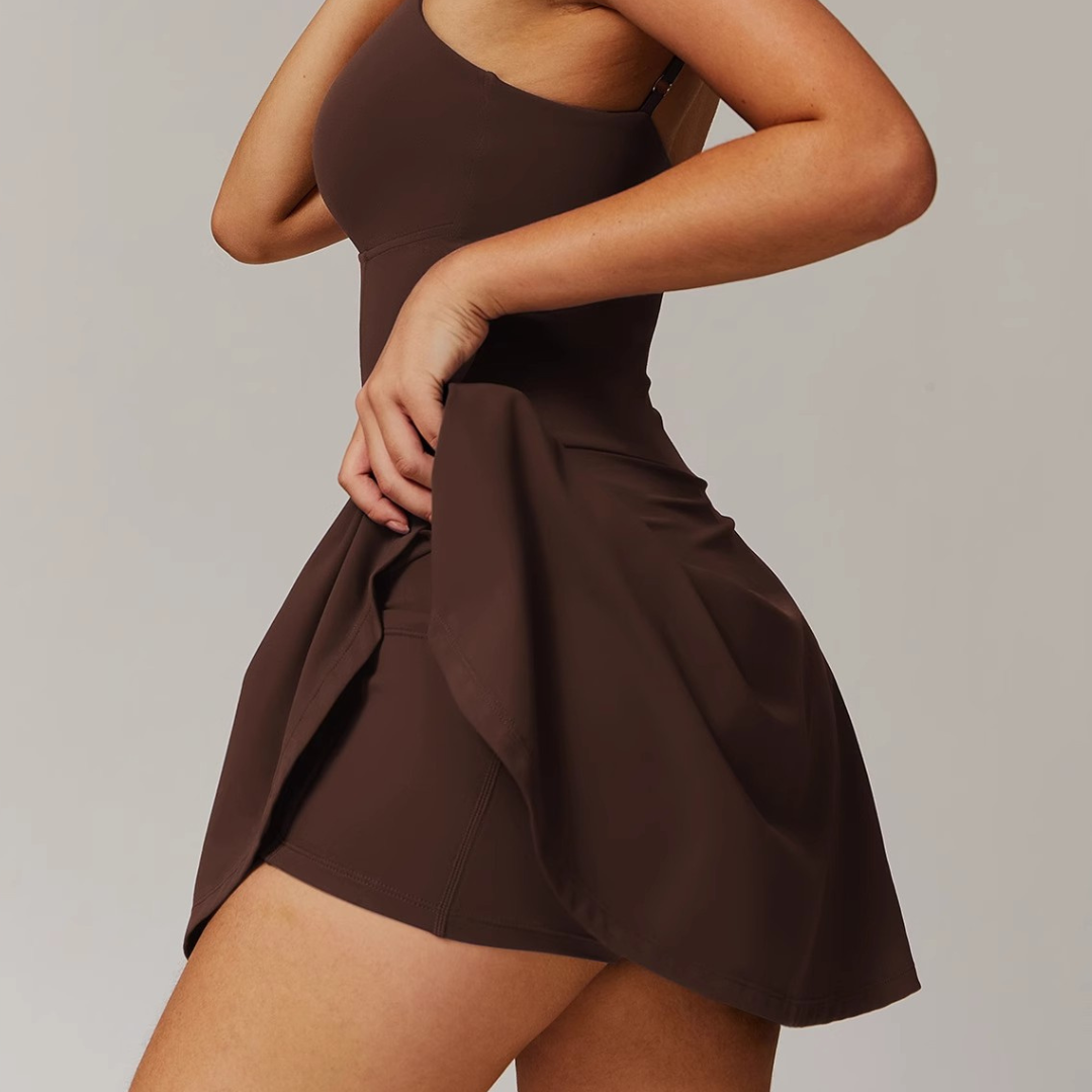 Sportkleid für Damen | Schnelltrocknend mit Seitentasche