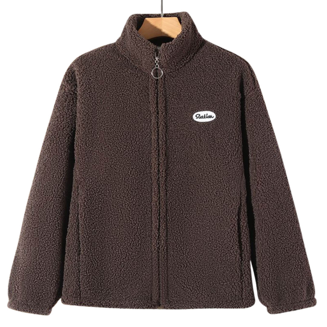 Women's Fleece Teddy Jacket | Lined Jacket with Inner Lining