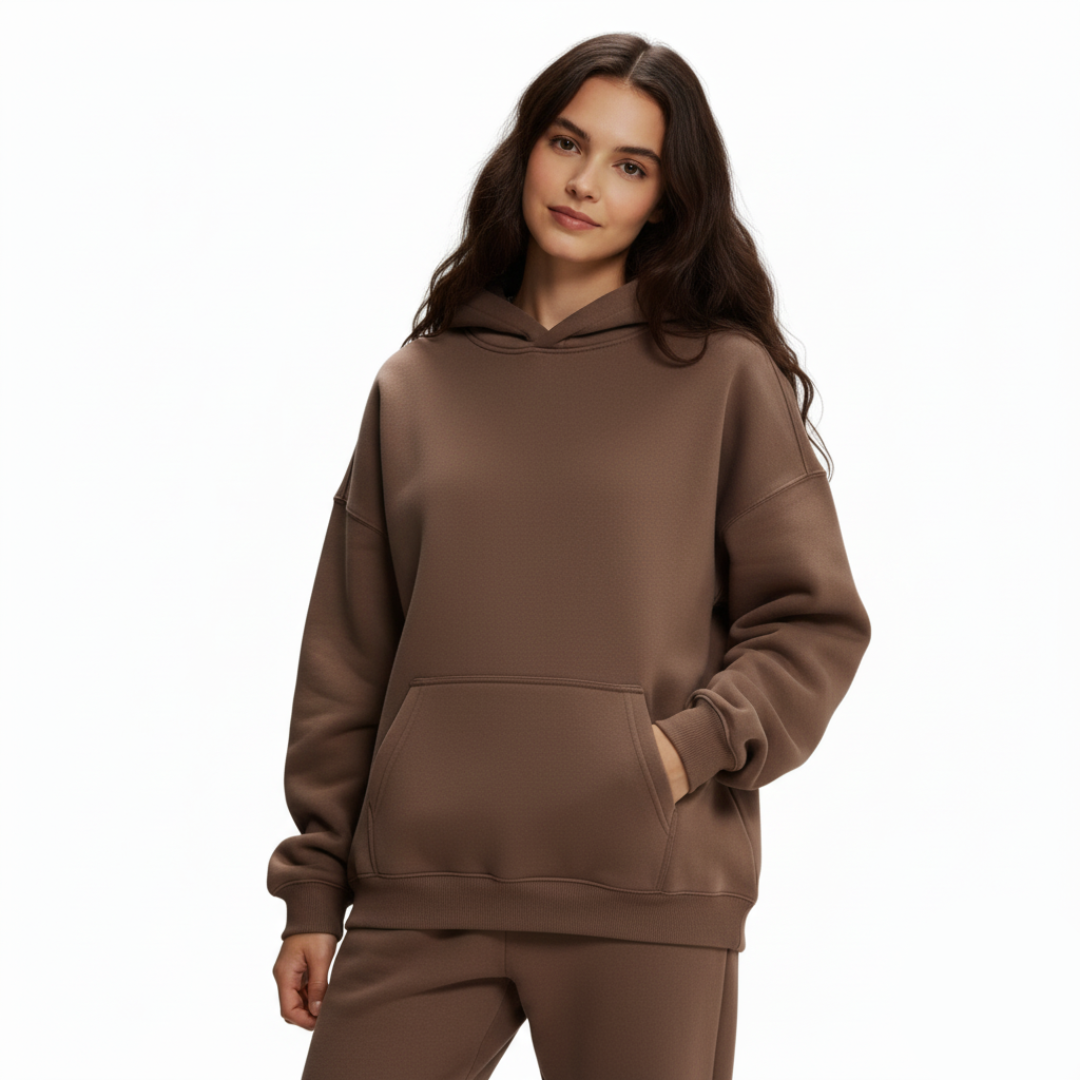 Kapuzenpulli mit normaler Passform für Damen