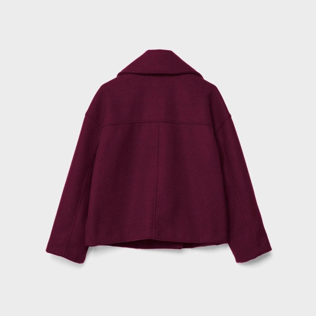 Kurz Jacke Doppelreiher für Damen | Schicke Oberbekleidung