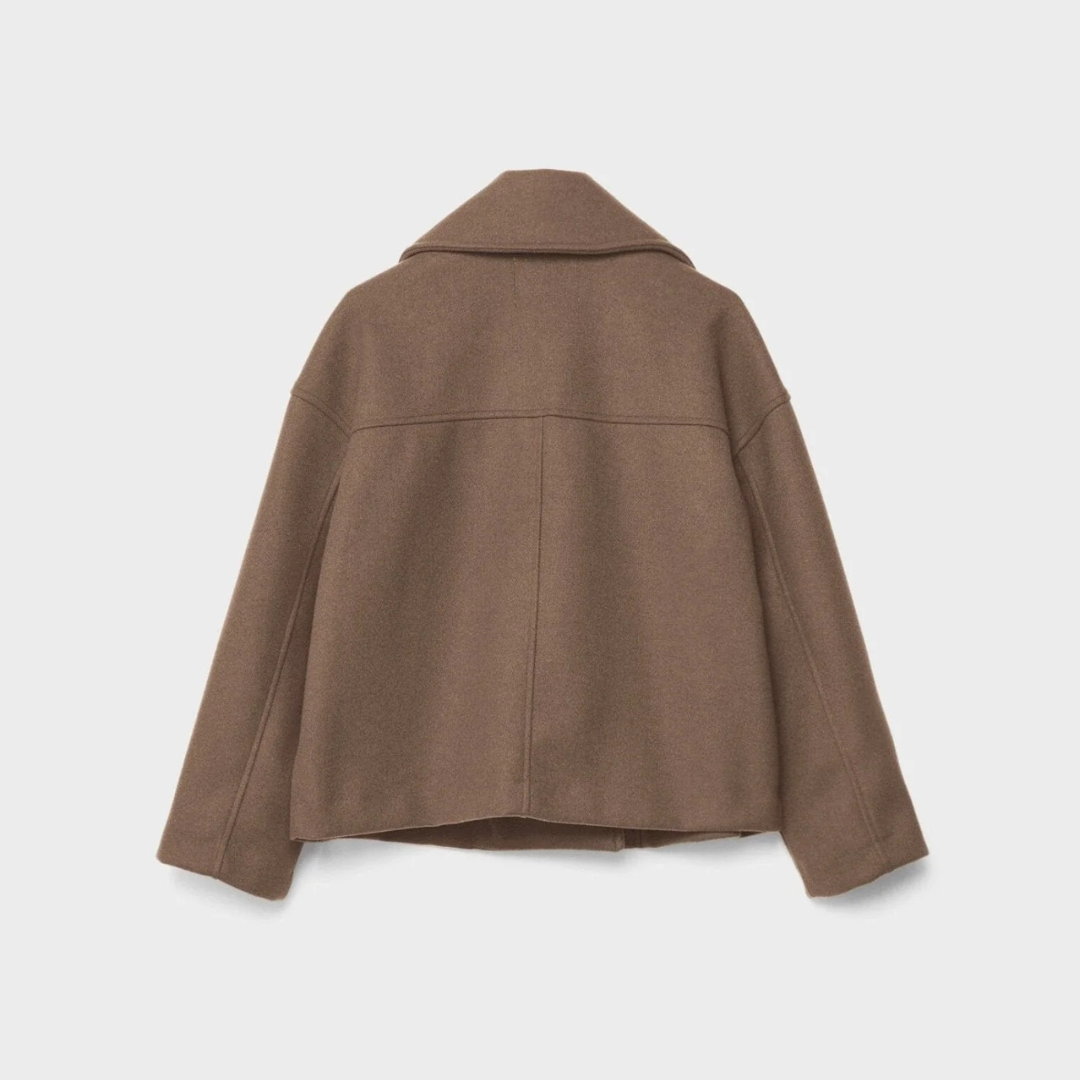 Kurz Jacke Doppelreiher für Damen | Schicke Oberbekleidung