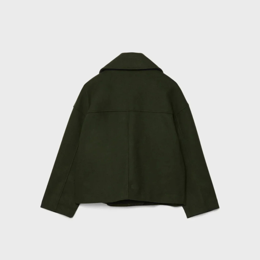 Kurz Jacke Doppelreiher für Damen | Schicke Oberbekleidung