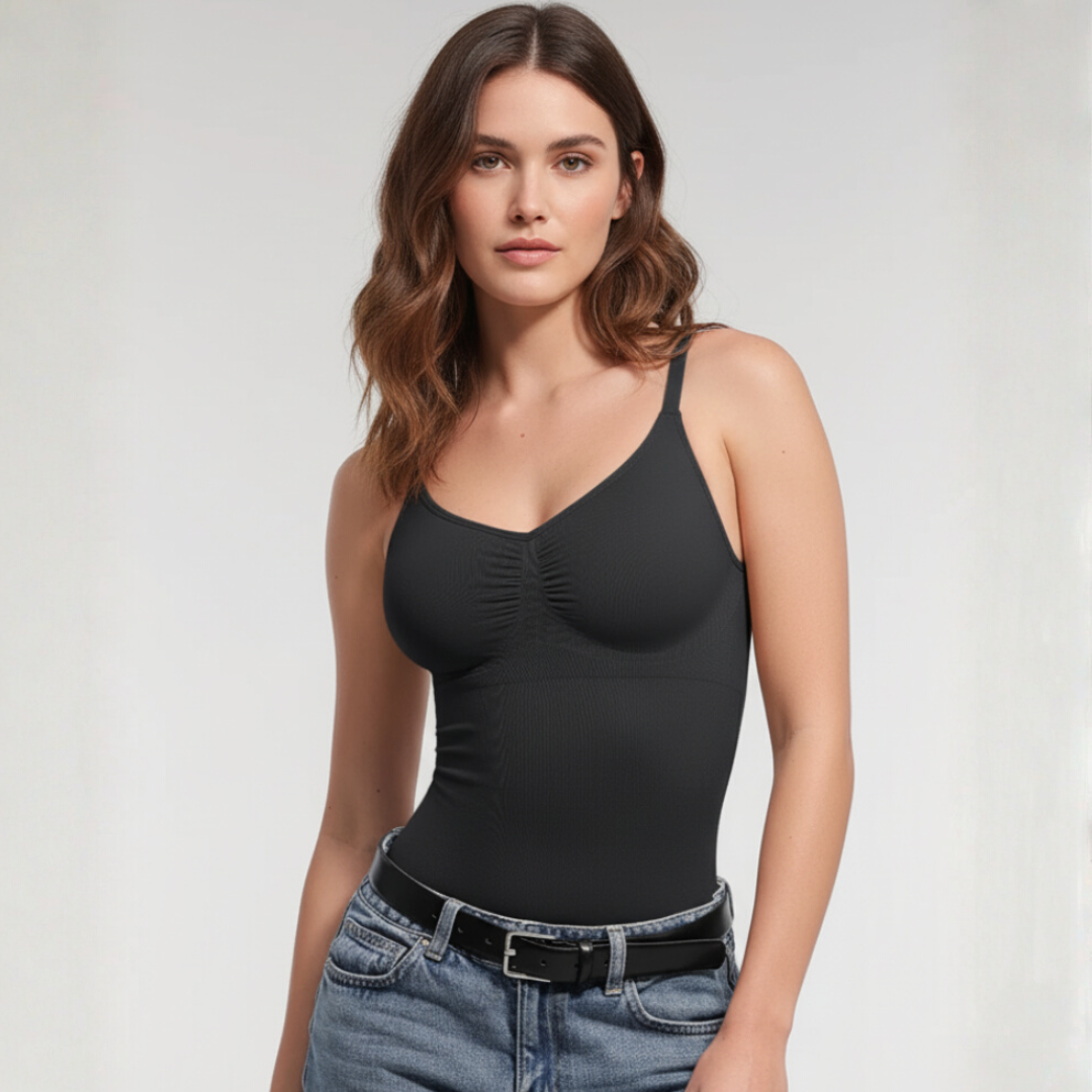 Shapewear-Body mit dünnen Trägern für Damen