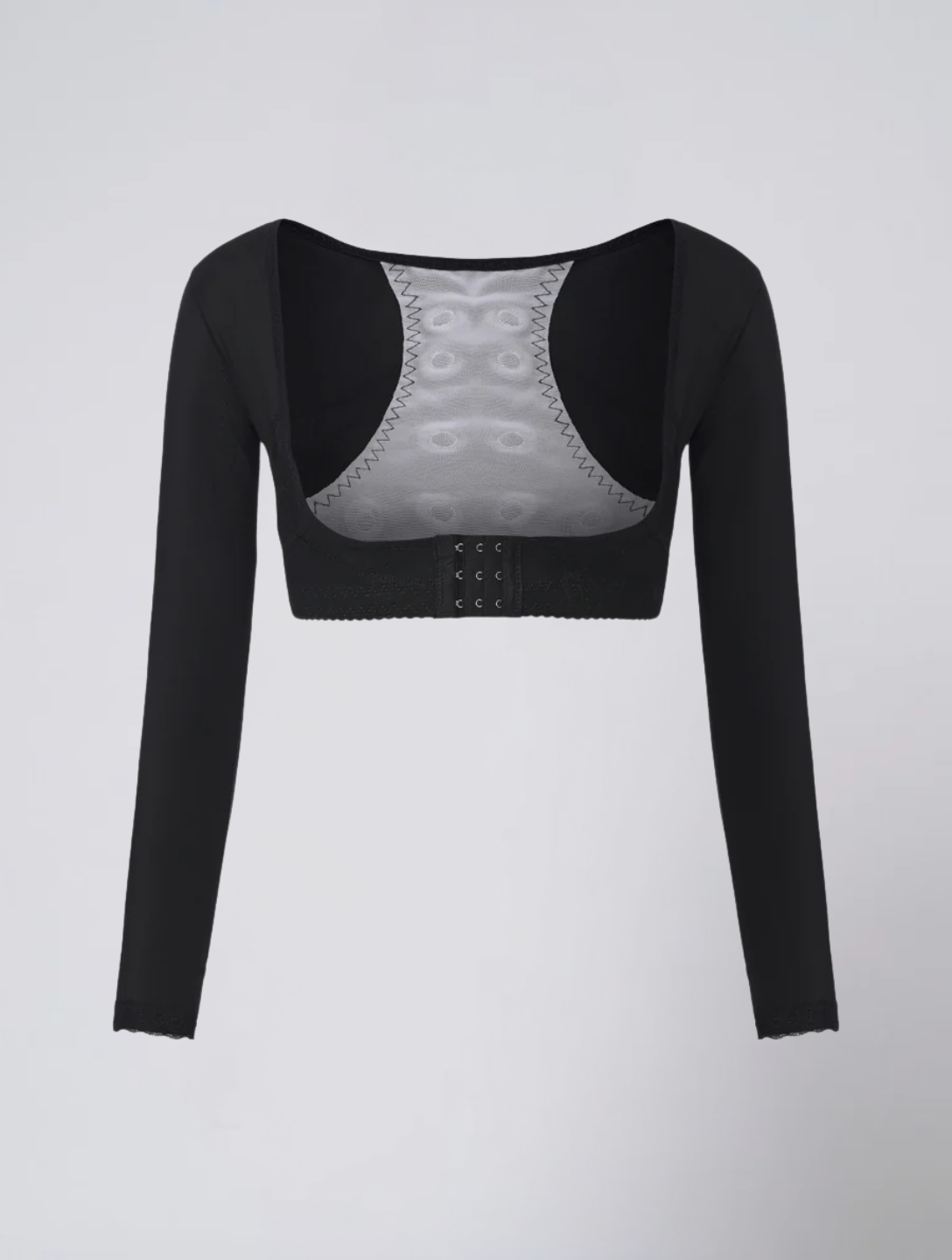 Shapewear Compression Top for Women – Arm Shaper Body Shaper with Front Closure