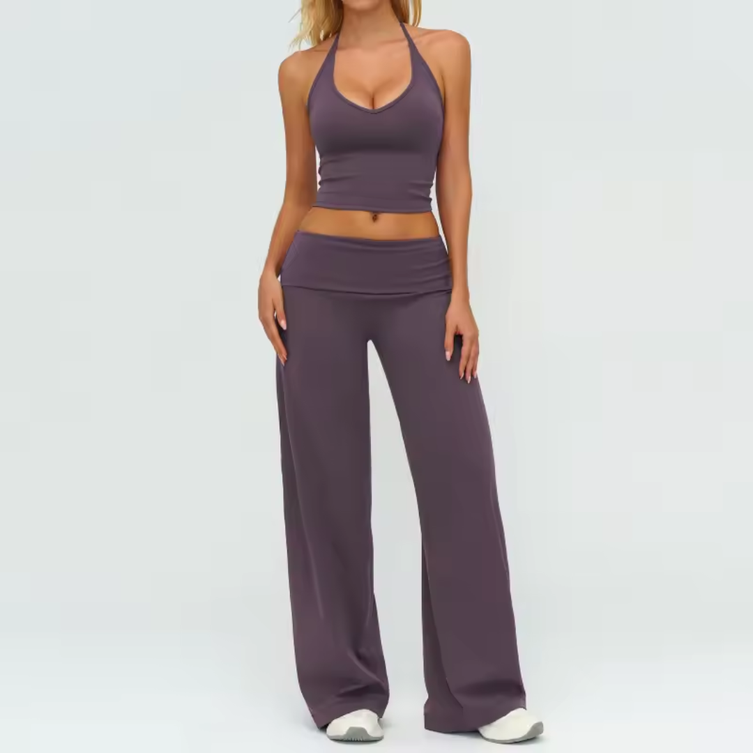 Yoga tracksuit for women | Casual 2 piece set