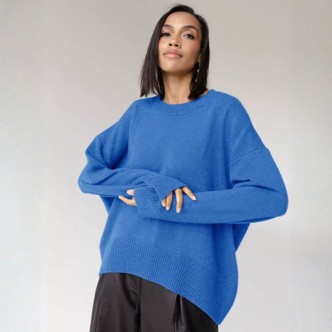 Candyfloss Oversized Pullover für Damen | Lockerer Schnitt