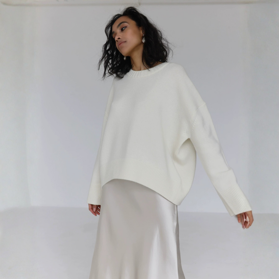 Candyfloss Oversized Pullover für Damen | Lockerer Schnitt