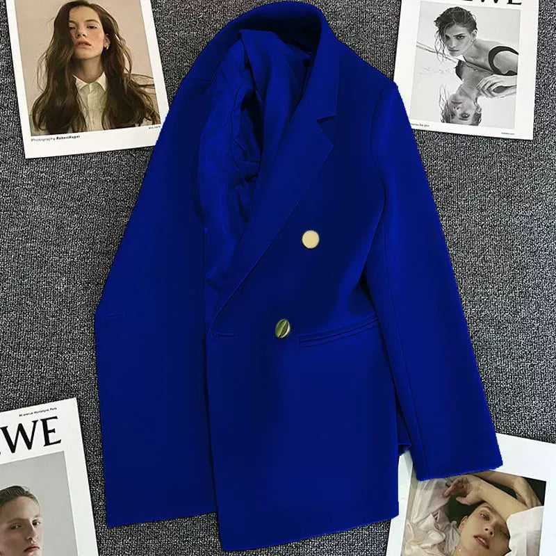 Doppelreihiger Blazer für Damen | Spitzrevers Design