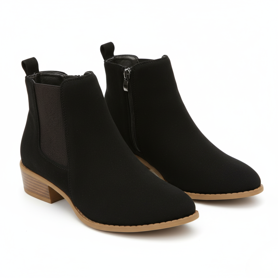 Damen Ankle Boots | Wildlederoptik
