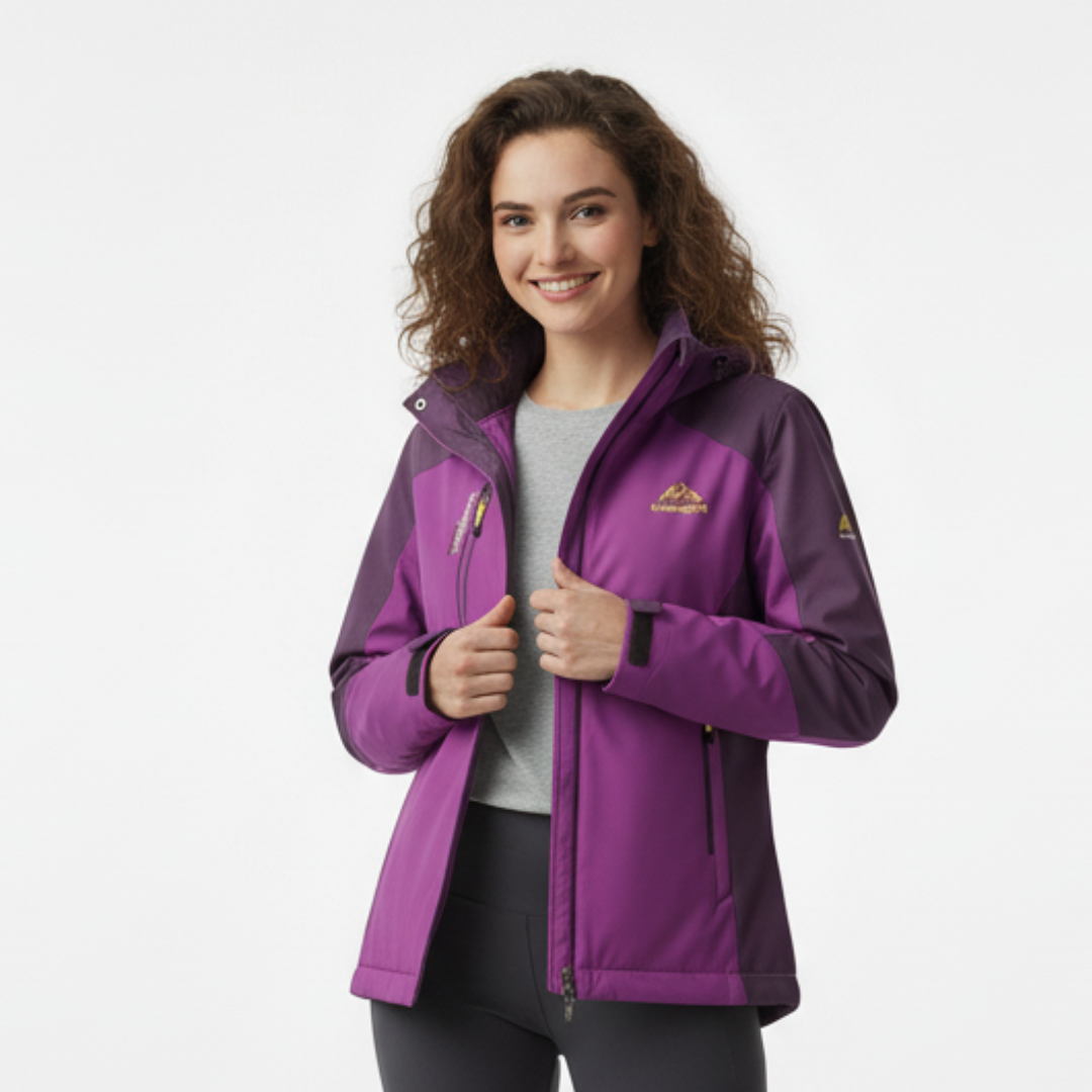 Gefütterte damen winterjacke