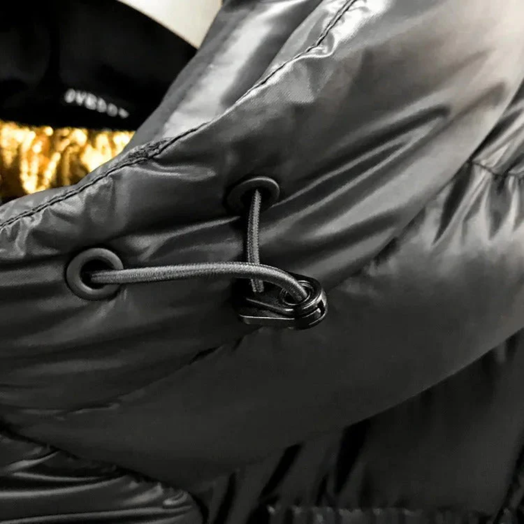 Daunen-Winterjacke für Damen | Mit Kapuze und Innenfutter