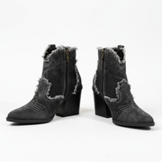 Denim Stiefeletten für Damen | Blockabsatz Stil