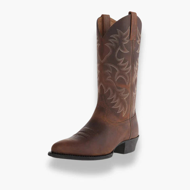 Western Style Cowboy Boots für Damen | Stickmuster