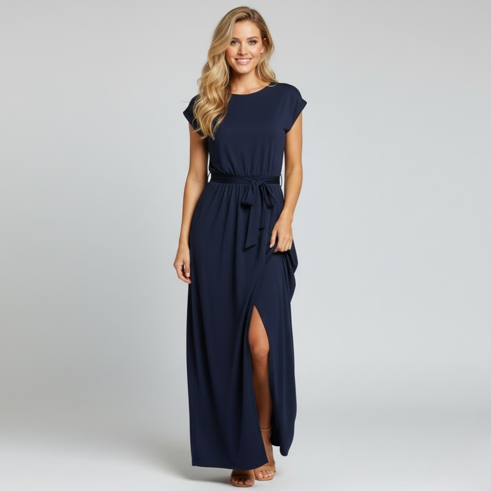 Elegante Midikleider für Damen, A-Linien-Schnitt