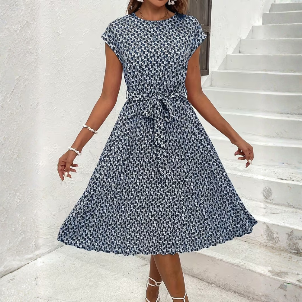 Elegante Midikleider für Damen, A-Linien-Schnitt