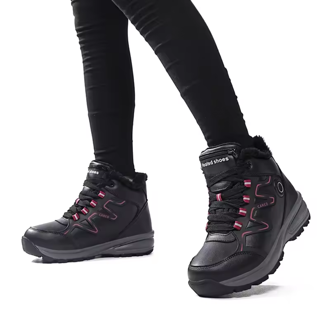 Elektrisch beheizte Schuhe für Damen | Einstellbar