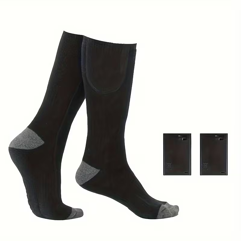 Elektrische Heizsocken für Unisex | Einstellbare Temperaturregelung