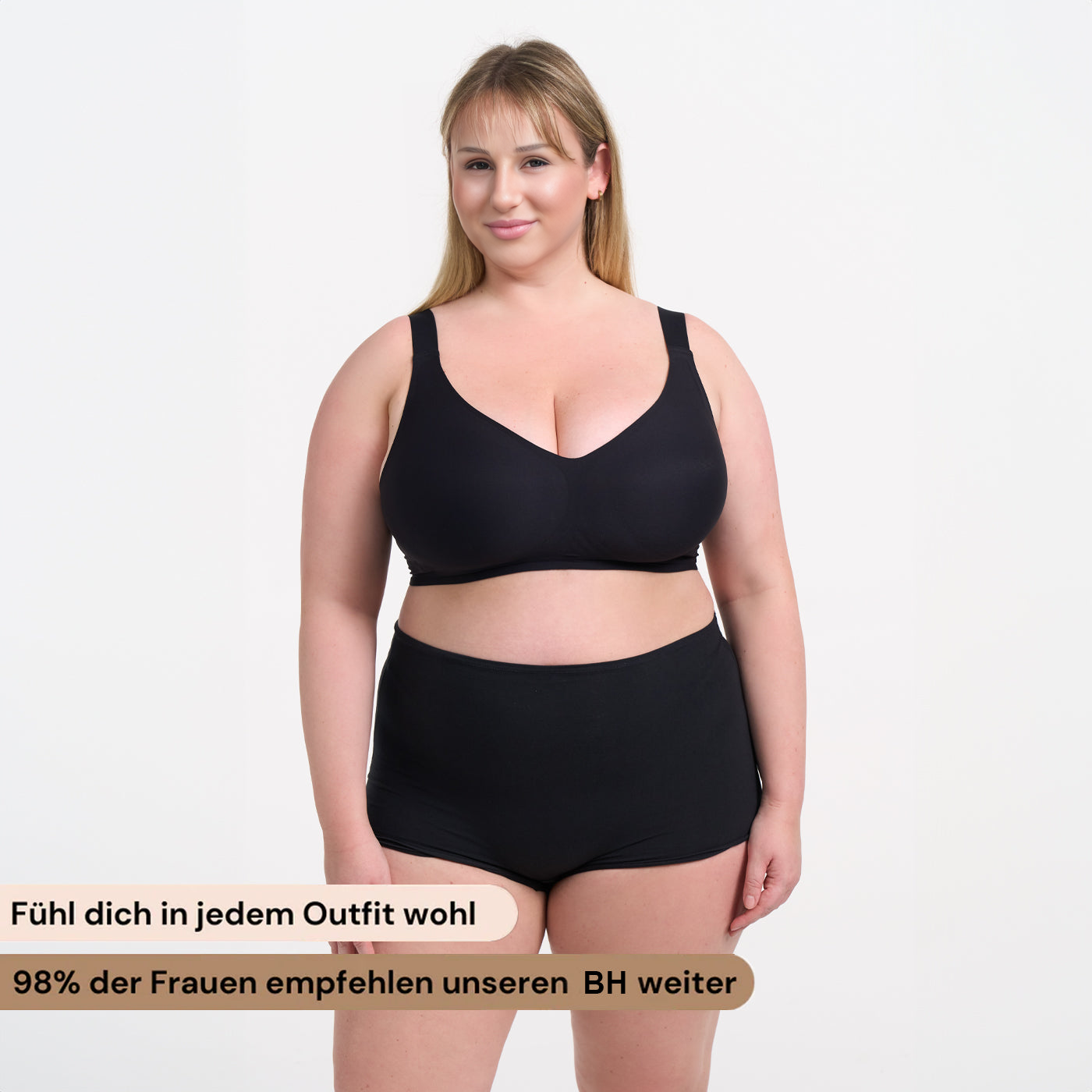 Comfort minimizer bra
