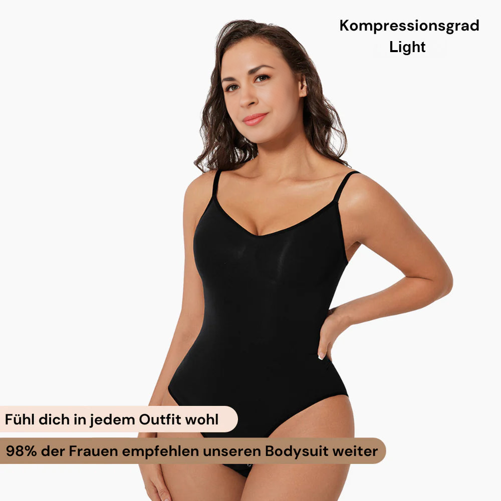 Bodysuit sculpting shapewear with briefs
