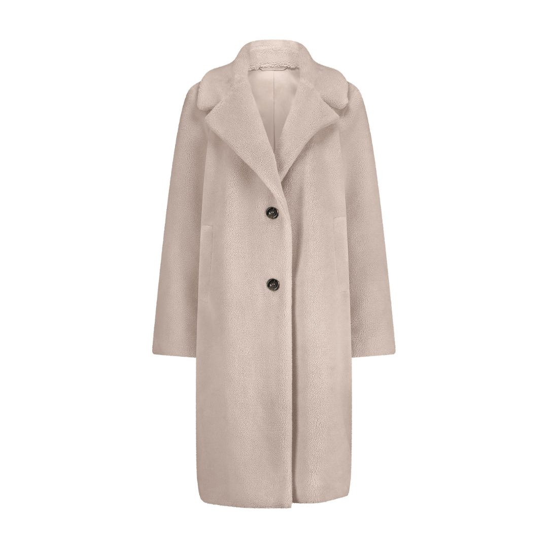 Teddy Jacke Damen | mit Kapuze