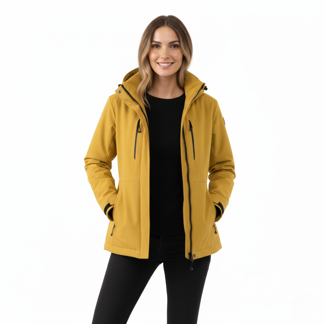 Skijacke mit Kapuze für Damen