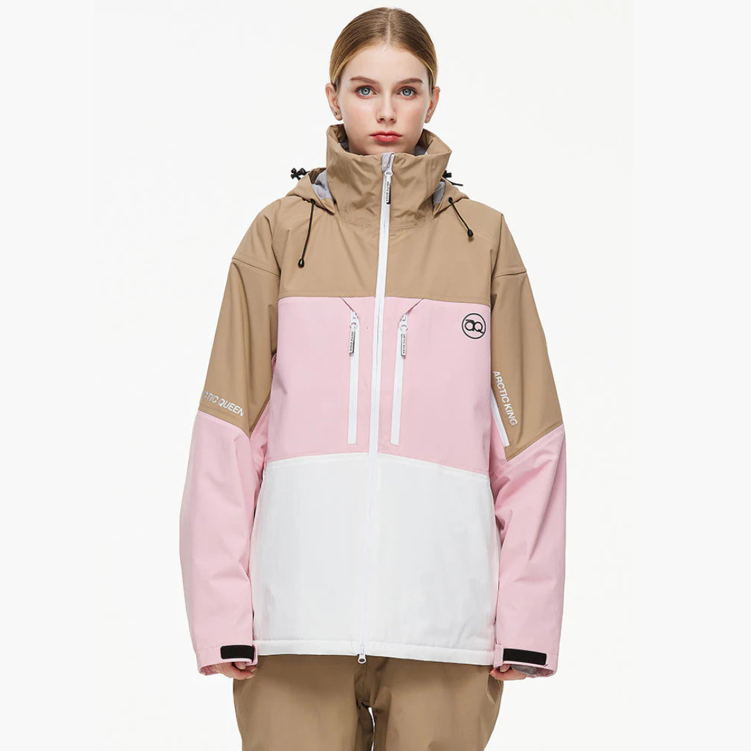 Isolierte Skijacke für Damen | Mit Kapuze