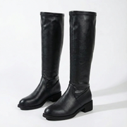 Kniehohe Reitstiefel für Damen | Fleecegefüttert Hochschaft
