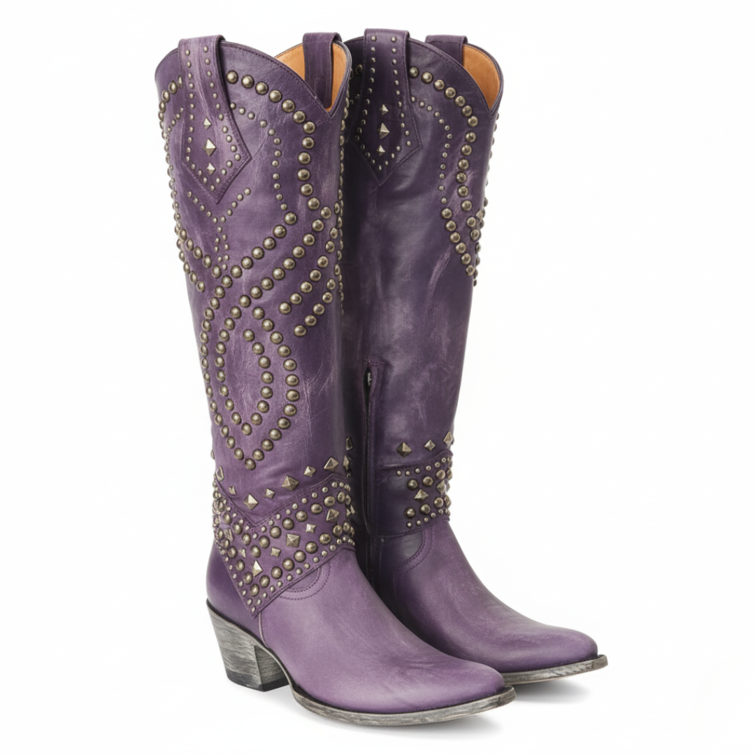 Knee-high western boots for women | Western style