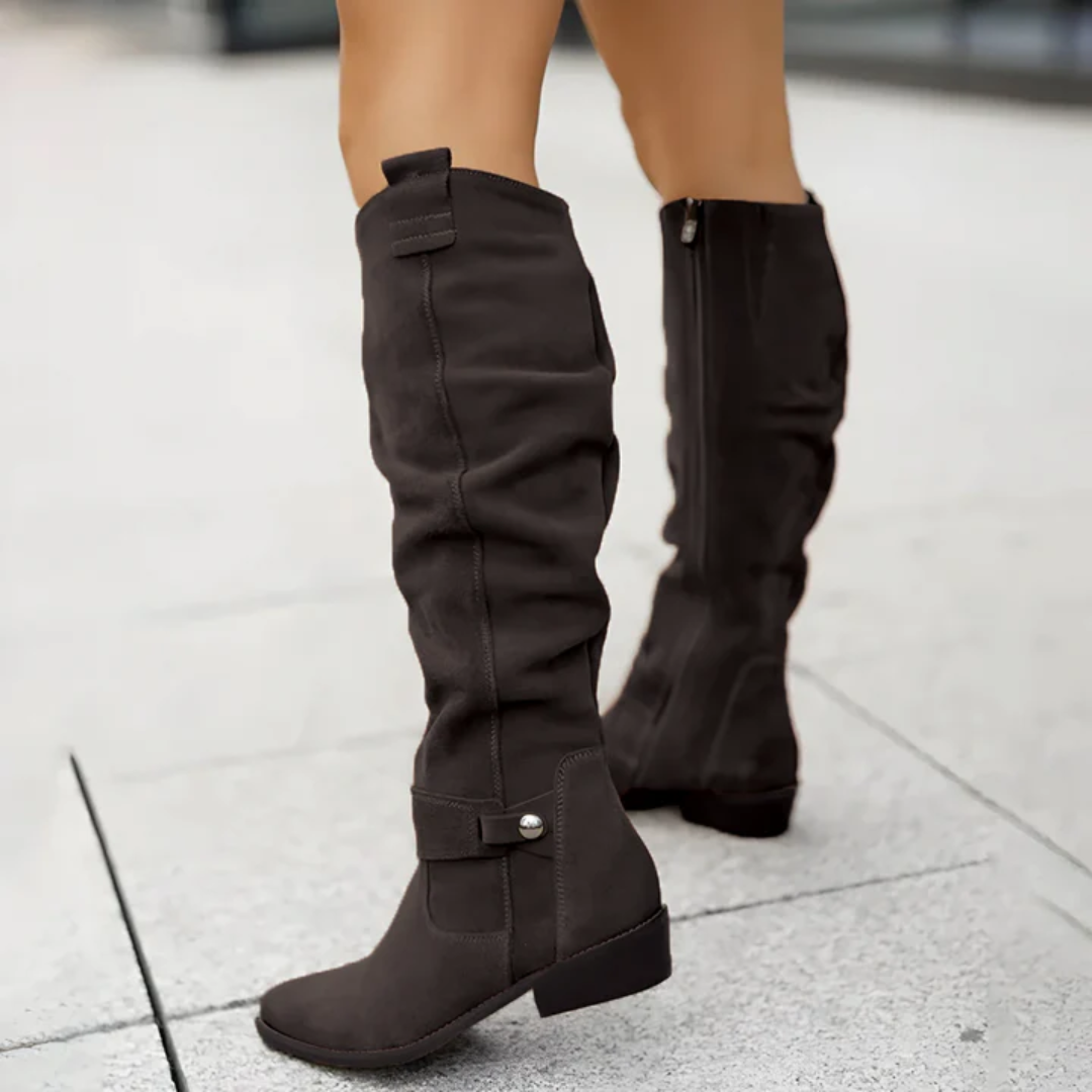 Knee boots for women | Objective execution