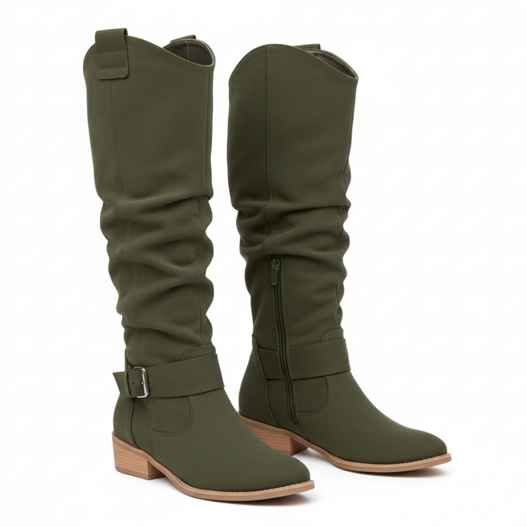 Knee boots for women | Objective execution