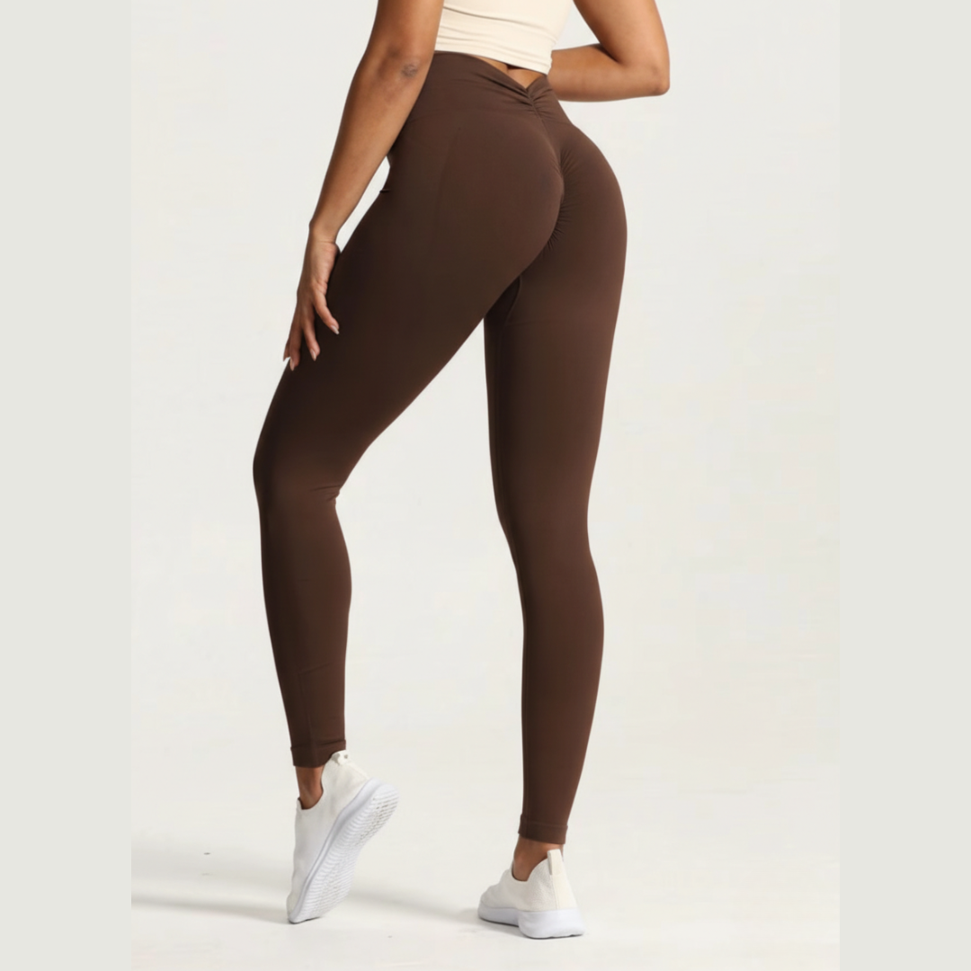 Leggings für Damen | Nahtloser hoher Bund