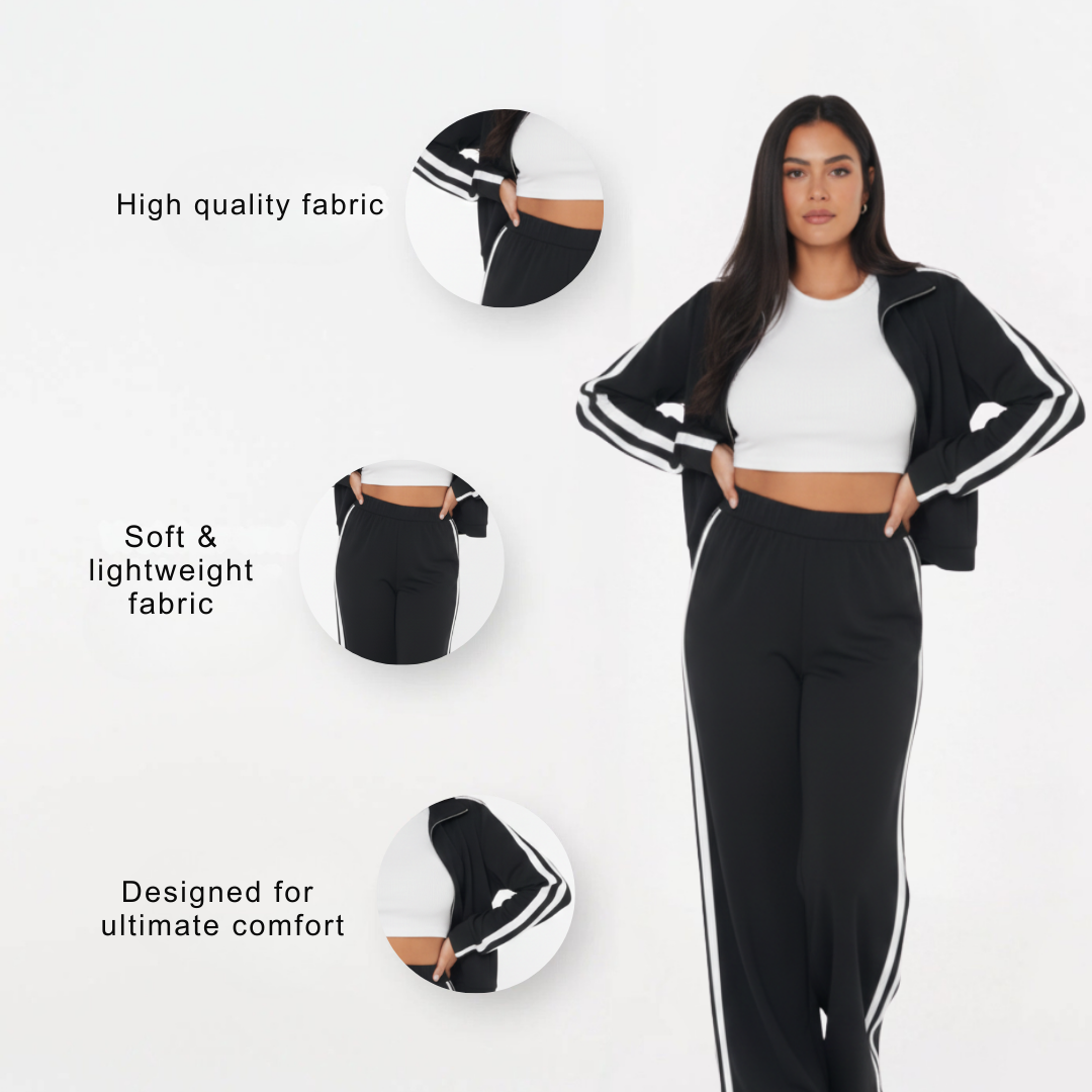 Trainingsanzug für Damen | Jacke Hose Set