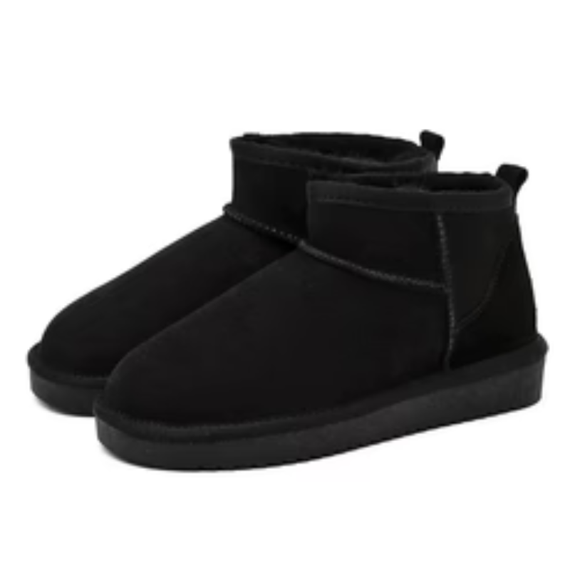 Mini Winter Stiefeletten Damen | Warmes Futter