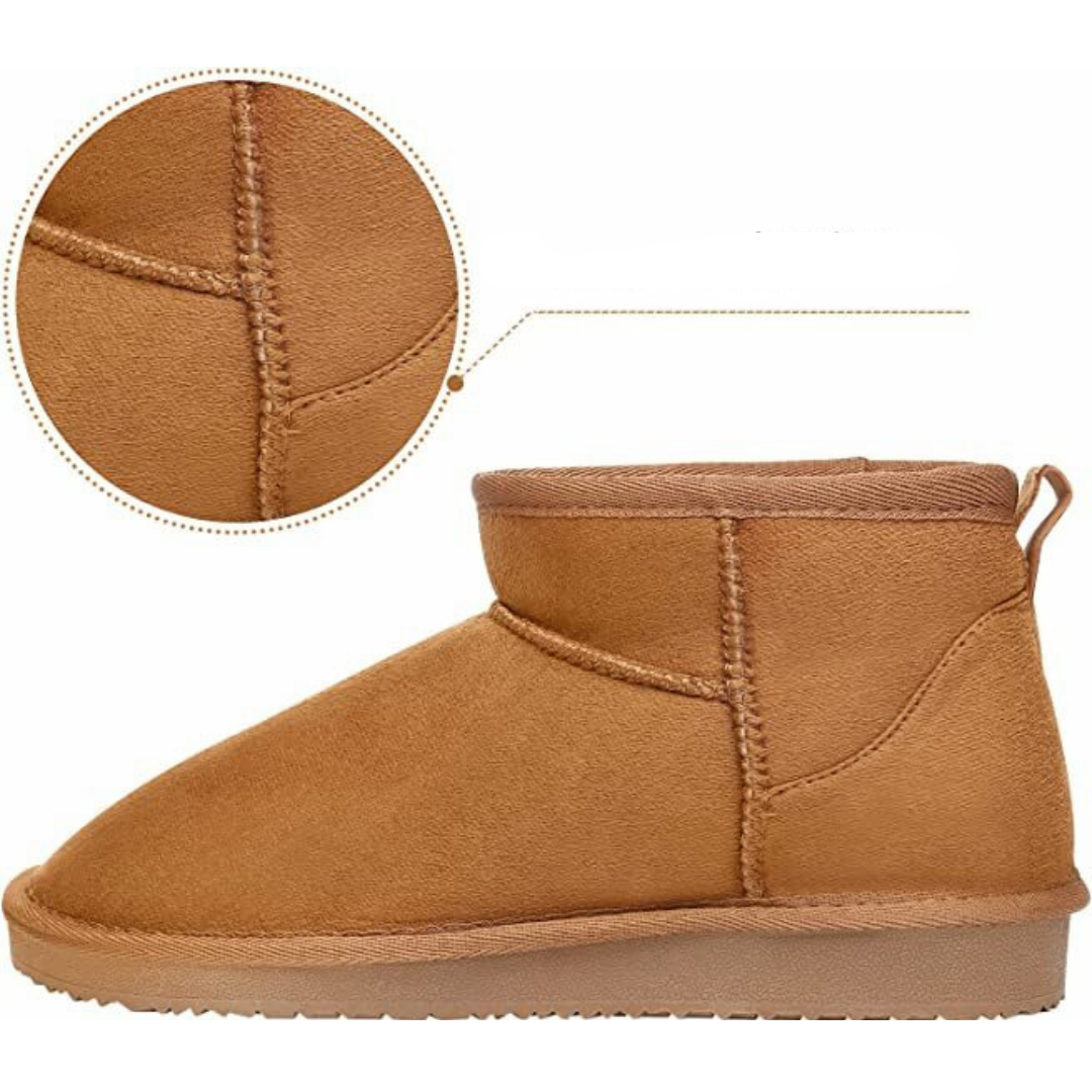 Mini Ankle Boots für Damen | Strukturierte Sohle