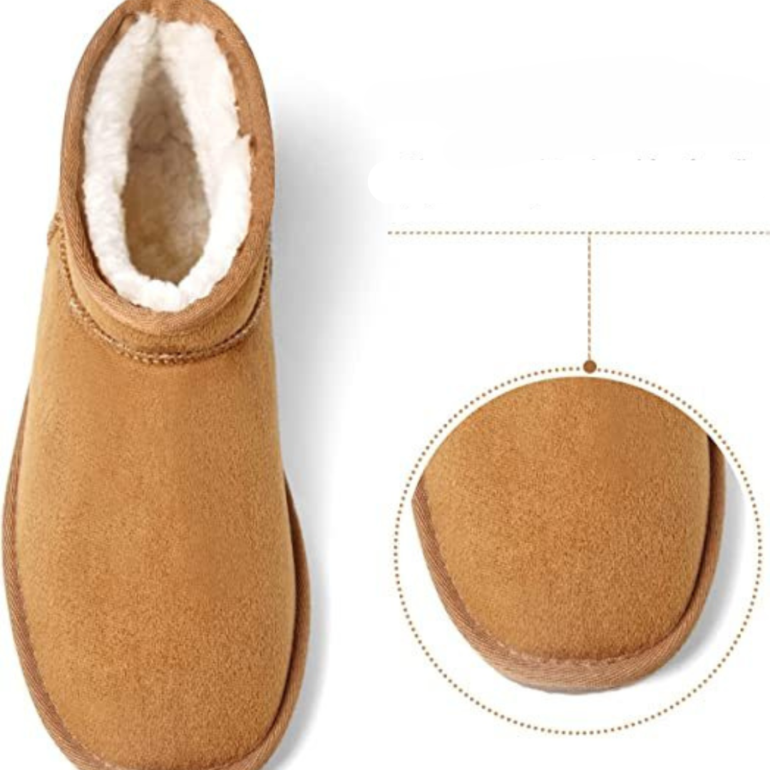 Mini Ankle Boots für Damen | Strukturierte Sohle