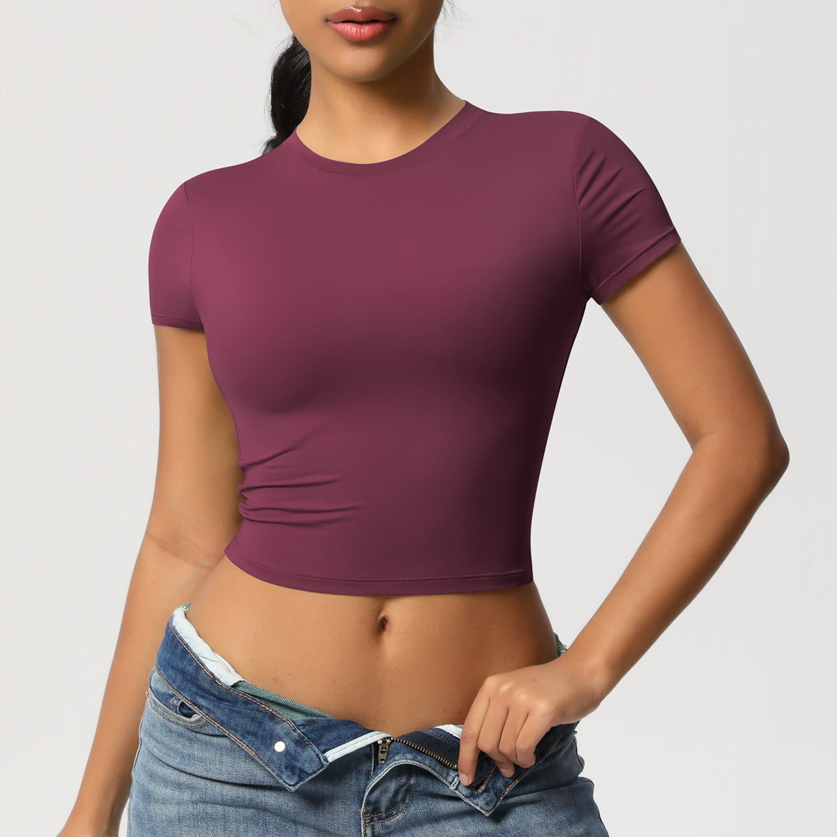 Sportliches Kurzarmshirt