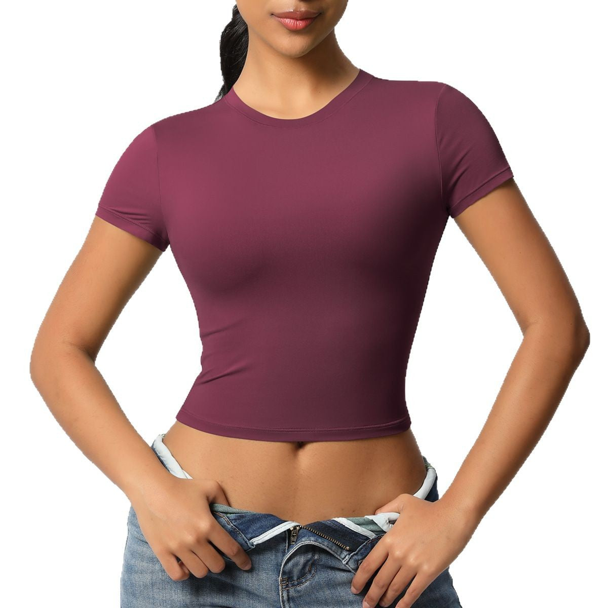 Sportliches Kurzarmshirt