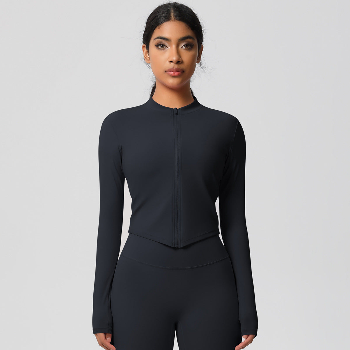 Comfort jacket with soft fabric and relaxed cut