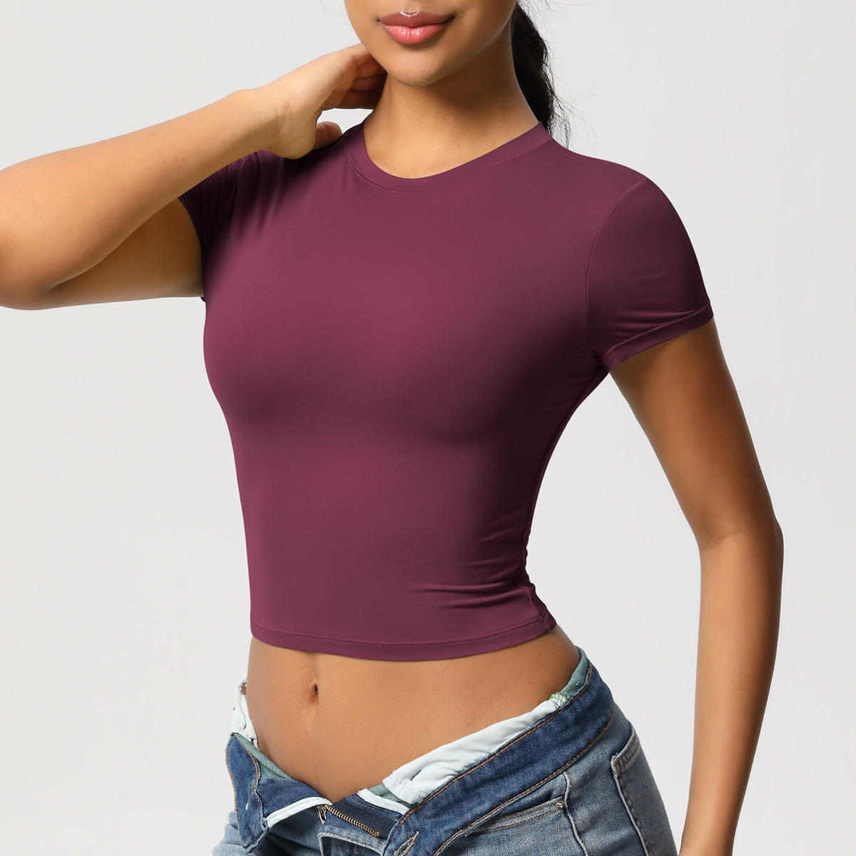 Sportliches Kurzarmshirt