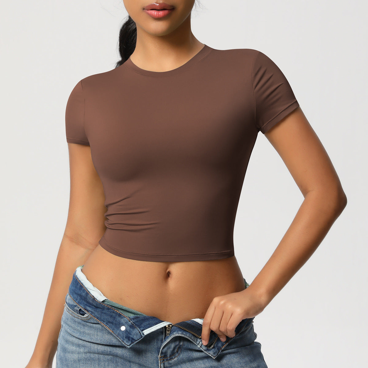 Sportliches Kurzarmshirt