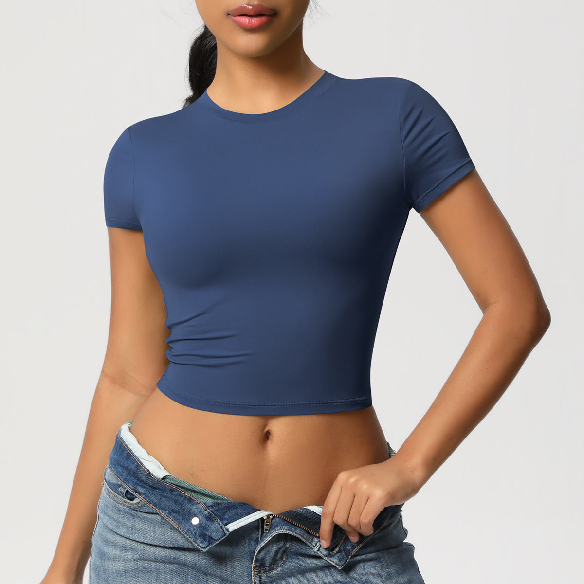 Sportliches Kurzarmshirt